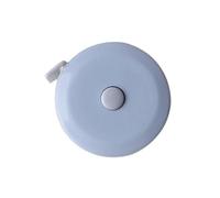 Metro A Nastro Retrattile Nastro di misurazione del corpo Pellicola telescopica automatica for centimetri metrici 1.5M / 60 pollici Misuratore cucito su misura(Blue)