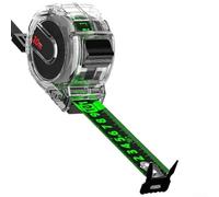 Metro a nastro robusto con custodia per il trasporto, design trasparente per una facile lettura, struttura in acciaio inossidabile antiruggine per un uso a lungo termine (A)