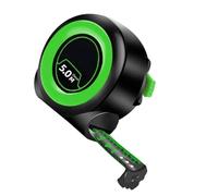 Metro a nastro spesso da 5 m, facile da usare, con scala fluorescente e gancio portatile per letture rapide in condizioni di luce fioca, metro a nastro accurato