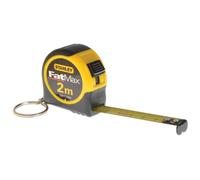 Metro a Nastro Stanley FatMax Portachiavi Mini Caucciù ABS [2 m x 13 mm]