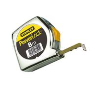 Metro a Nastro Stanley POWERLOCK 8 m x 25 mm ABS