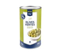 METRO Chef Olive verdi snocciolate calibro 30/33 scatola 5/1 - 4 kg