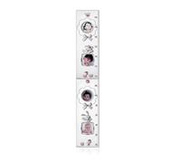 Metro Crescita per Bambini Thilia Argenti, Cornice Portafoto Multipla in Argento, 12x71 cm