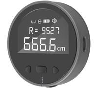 Metro digitale a nastro, nastro di misurazione intelligente con cm/pollici/piedi, 3 unità di misura e display LCD, strumento di misurazione a lunga distanza ricaricabile ad alta precisione per