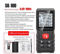 METRO Laser 50 / 120 METRI Misuratore di Distanza Digitale Strumento Portatile