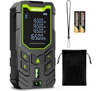 Metro Laser 50M Misuratore Digitale Telemetro Portatile Retroilumina Display LCD