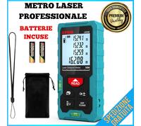 Metro Laser 50M Professionale Retroilluminazione LCD Strumenti a Bolla Orizzonta