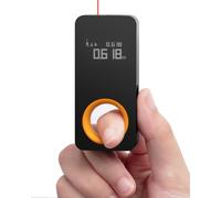 HOTO Metro Laser, Misuratore laser da tasca con 30m, 2mm precisione, 2 Modalità di Misurazione, cambio unità M/Ft, Ricarica Type-C, OLED Display, Sincro dati in tempo reale, Gadget Tech