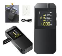 Metro Laser IR40 40m, Precisione ±2mm, Misuratore Laser Distanza con Bluetooth, Display Auto-Rotante, 8 Modalità, Batteria Ricaricabile, per fai-da-te, Misura Distanza, Superficie, Volume e Altezza