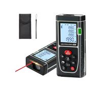 METRO LASER MISURATORE DI DISTANZA 40MT CON LIVELLA DISPLAY LCD A BATTERIA IP54