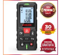Metro Laser Professionale Misuratore Laser con bolla orizzontale livella inclusa