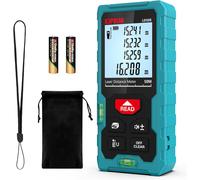 Metro Laser Professionale, Misuratore Laser Da 50M in M/In/Ft Con Retroillumina