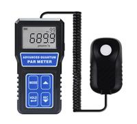 Metro par Quantum Par Meter per luci di coltivazione a led Misuratore PPFD con gamma di lunghezze d'onda 400-700 nm, 100 gruppi, registrazione dati per la luce di coltivazione a led, serra