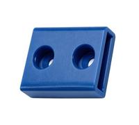 Metro per montaggio a parete con aperture sulla parte superiore, blu | Aperture di accesso anteriori per la pulizia dell'officina. La ripartizione del magazzino a casa richiede