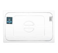 METRO Professional Coperchio con manico per contenitori GN 1/1, policarbonato, 32.5 x 53 cm, trasparente