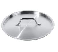 METRO Professional Coperchio in acciaio inossidabile, Ø 28 cm, argento