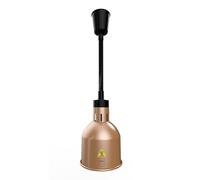 METRO Professional Lampada Termica GWL1000B, Alluminio, Ø 17.5 cm, 250 W, Altezza Regolabile, Bronzo