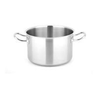 METRO Professional Pentola in acciaio inox, Ø 36 cm, 13.5 L, con fondo termodiffusore, utilizzabile in forno, adatta a piastra ad induzione, ideale per cucinare pasta