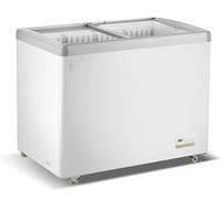 METRO Professional Vetrina Congelatore a Pozzetto GICC1260, 249L, 4 Cestelli, 4 Ruote, Funzione di Congelamento Rapido, Serratura