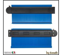 METRO RIGHELLO CALIBRO PER PRODURRE COPIA CONTORNI PROFILI DI FORME IRREGOLARI