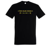 Metromania Alibi Room T-Shirt - Pub Ireland Bar Frank Lip Phillip Shameless Duffy Gallagher- Black M