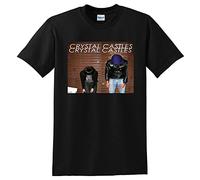 Metromania Crystal Castles T Shirt Self Titled Vinyl CD Cover Small Medium Large XL Black M