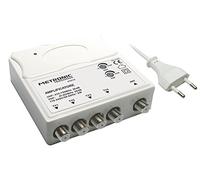 amplificatore segnale antenna tv vhf uhf da interno 30db 5g 1 ingresso 4 uscite