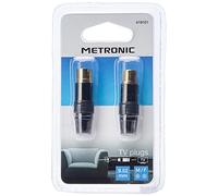 Metronic Spina TV 419101 Tipo F maschio/femmina schermata Nero