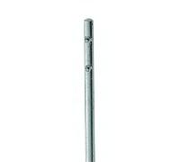 Metronic Palo per montaggio antenna 450320 2 mt acciaio zincato Grigio