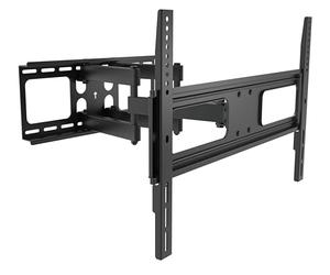 Metronic 45106-Supporto a parete girevole e inclinabile per TV da 42" a 65", colore: nero