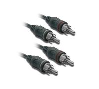 Metronic 470065 Cavo Audio-Stereo RCA, Nero