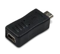 Metronic 470229 - Adattatore con Mini USB/Micro USB, Nero