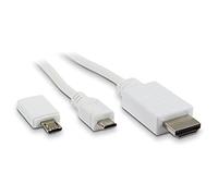 Metronic 470280 Cavo Mhl Universale, Bianco