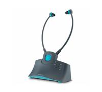 METRONIC 480183 Cuffie TV senza fili wireless 2,4GHz ricaricabili