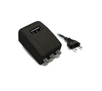 Metronic 495042 Alimentatore per Amplificatori d'Antenna, Nero