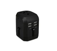METRONIC 495061 Adattatore da rete WORLD TRAVEL USB 4 porte USB