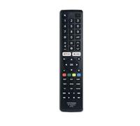Metronic 495349 Telecomando Sostitutivo Universale per Control tutti TV Compatibile Marca Thomson e TCL con Tasti Netflix/Prime-Video, Smart Televisore - Nero