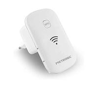 Metronic 495437 Ripetitore WiFi 300 Mbps con Tasto/Off