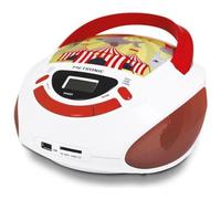 METRONIC - Boombox Circo Kids Stereo Lettore Cd Mp3 Usb Aux-in Per Bambini