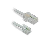 Metronic, Cavo RJ45/RJ11-10m, colore: Bianco