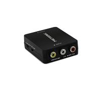Metronic Convertitore adattatore RCA a HDMI universale uscita regolabile 720P / 1080P Audio Video Console Xbox 360, PS1, PS2, WII, N64, Gamecube, Snes, NES, PSP, Fotocamera, Lettore DVD, VHS, 370276