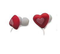 Metronic Cuore Cuffie Stereo In-Ear, Rosso/Rosa
