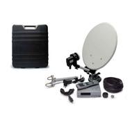 Kit digitale satellitare decoder parabola 40 cm + accessori