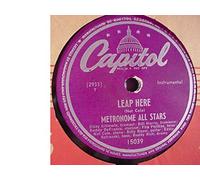 Metronome All Stars Rare Near Mint Original 10 Inch 78 rpm & Capitol Stock Sleeve - Leap Here / Metronome Riff - Capitol Records 15039 - Dizzy - DeFranco - Nat Cole - Rich - Kenton - 1948