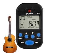 Metronomo Digitale LCD | Metronomo Musicale Con Volume Regolabile Per Tempi Accurati | Meccanica Con 10 Suoni Ritmici | Formazione Pianoforte, Chitarra, Violino E Batteria