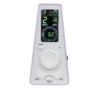 Metronomo elettronico digitale con conteggio e controllo del volume for pianoforte, chitarra, batteria, violino(Black)