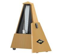 Metronomo meccanico classico con intervallo di tempo 40-208 bpm, metronomo a torre for pianoforte, chitarra, batteria, violino, tutti gli strumenti(Black)