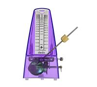 Metronomo meccanico con campana Wind Up Design suono forte selezione del ritmo controllo della velocità per chitarra, pianoforte, violino batteria pratica musicale