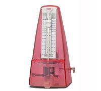 Metronomo meccanico, Metronomo classico antico trasparente, alta precisione, metronomo universale for chitarra violino, for strumenti musicali for amanti della musica plasticmovement(Pink,Purecoppermo