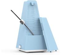 Metronomo meccanico, Metronomo meccanico a carica quadrata con stile carino for tutti i tipi di strumenti musicali ad alta precisione(Blu)